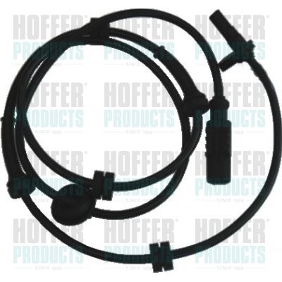 Sensor, wheel speed HOFFER 8290029