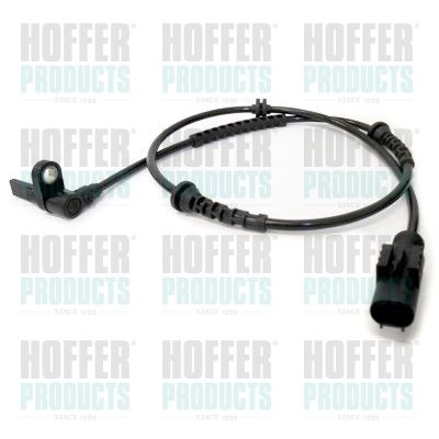 Sensor, wheel speed HOFFER 8290041