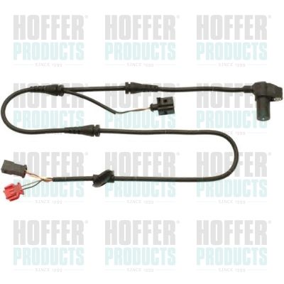 Sensor, wheel speed HOFFER 8290064