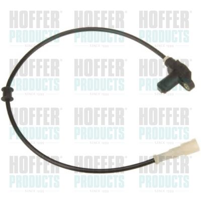 Sensor, wheel speed HOFFER 8290074