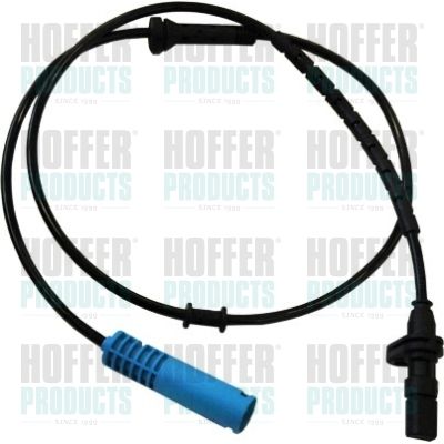 Sensor, wheel speed HOFFER 8290077