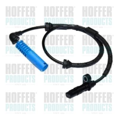 Sensor, wheel speed HOFFER 8290080