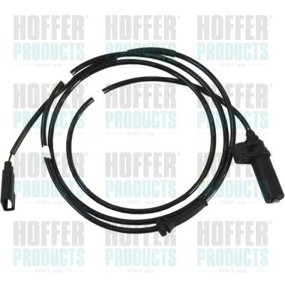 Sensor, wheel speed HOFFER 8290112