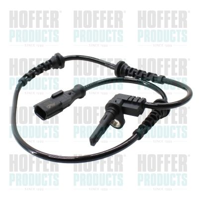 Sensor, wheel speed HOFFER 82901293