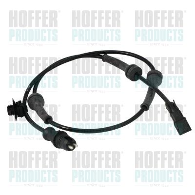 Sensor, wheel speed HOFFER 8290190