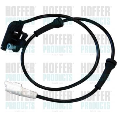 Sensor, wheel speed HOFFER 8290199