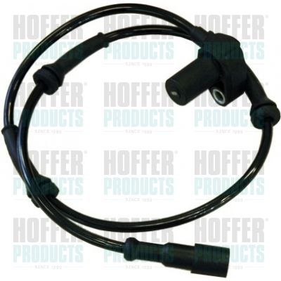 Sensor, wheel speed HOFFER 8290201