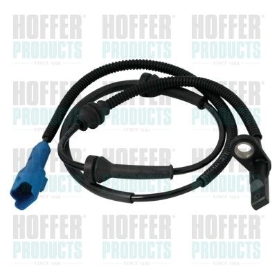 Sensor, wheel speed HOFFER 8290207