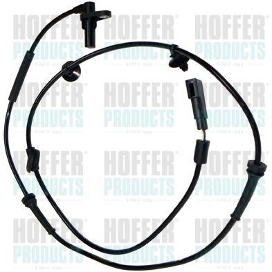 Sensor, wheel speed HOFFER 8290219