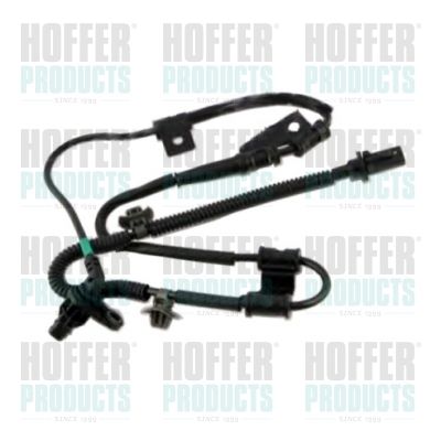 Sensor, wheel speed HOFFER 8290226