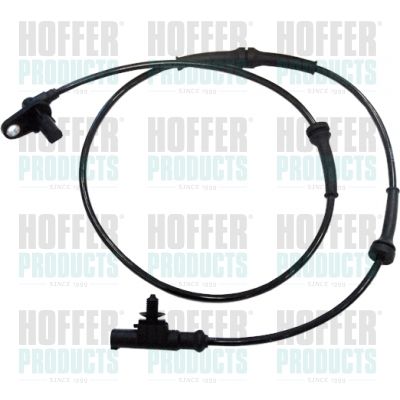 Sensor, wheel speed HOFFER 8290238