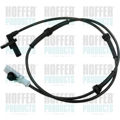 Sensor, wheel speed HOFFER 8290240