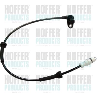 Sensor, wheel speed HOFFER 8290245