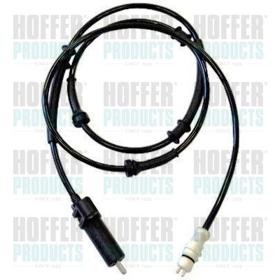 Sensor, wheel speed HOFFER 8290268