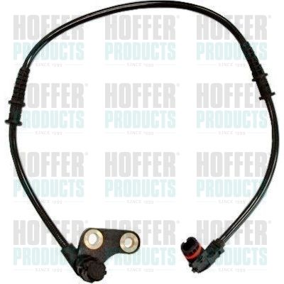 Sensor, wheel speed HOFFER 8290280