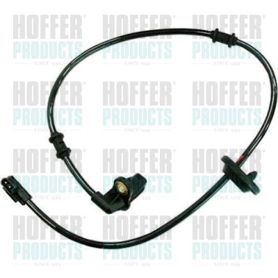 Sensor, wheel speed HOFFER 8290283