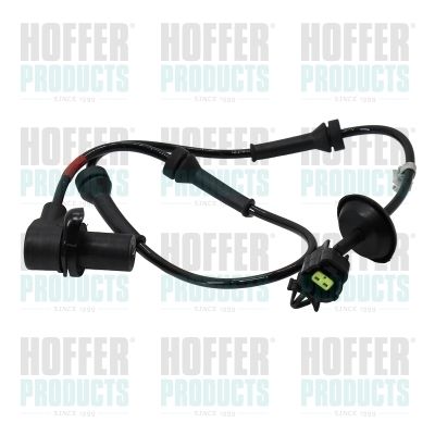 Sensor, wheel speed HOFFER 8290314