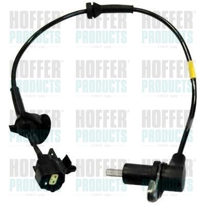 Sensor, wheel speed HOFFER 8290315