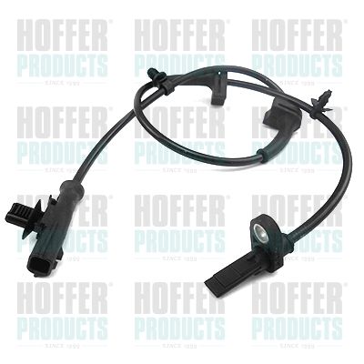 Sensor, wheel speed HOFFER 8290358