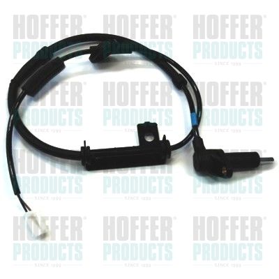 Sensor, wheel speed HOFFER 8290362