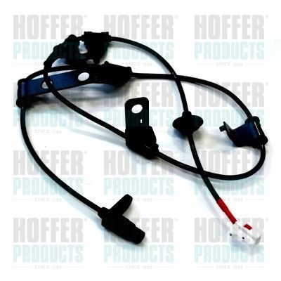 Sensor, wheel speed HOFFER 8290377