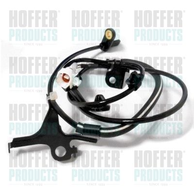 Sensor, wheel speed HOFFER 8290624