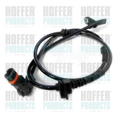 Sensor, wheel speed HOFFER 8290650