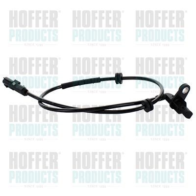 Sensor, wheel speed HOFFER 8290663