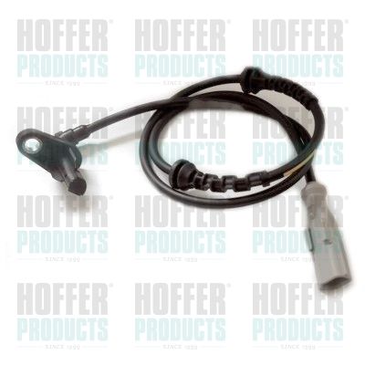 Sensor, wheel speed HOFFER 8290722