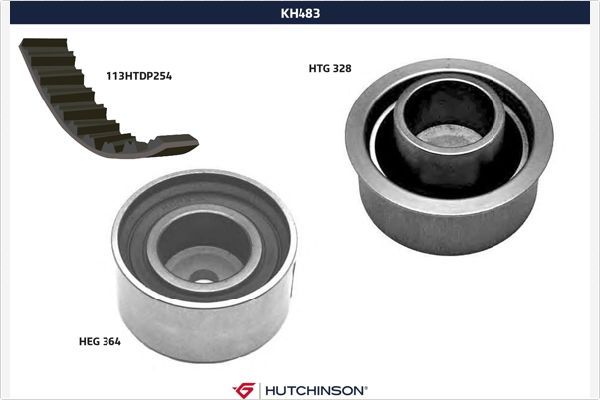 HUTCHINSON KH 483 Timing Belt Kit