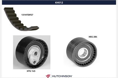 Timing Belt Kit HUTCHINSON KH 512