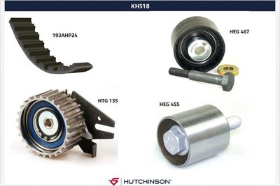 Timing Belt Kit HUTCHINSON KH 518