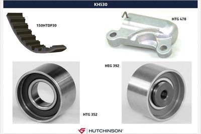 Timing Belt Kit HUTCHINSON KH 530