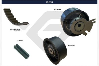 Timing Belt Kit HUTCHINSON KH 153