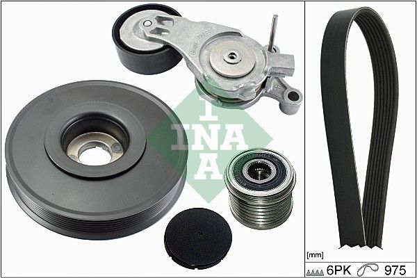 Schaeffler INA 529 0062 10 V-Ribbed Belt Set