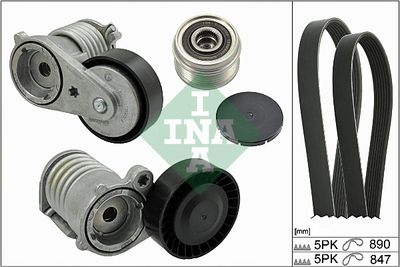 V-Ribbed Belt Set Schaeffler INA 529 0123 10