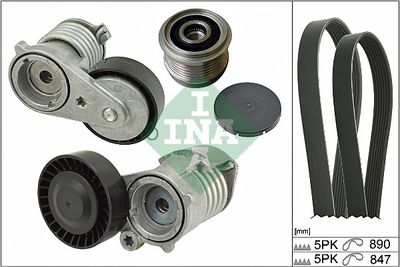 V-Ribbed Belt Set Schaeffler INA 529 0129 10