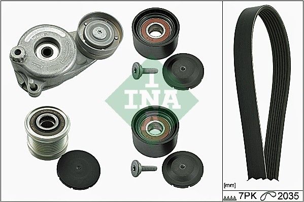 Schaeffler INA 529 0169 10 V-Ribbed Belt Set