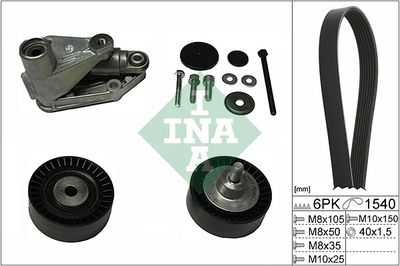 V-Ribbed Belt Set Schaeffler INA 529 0198 10