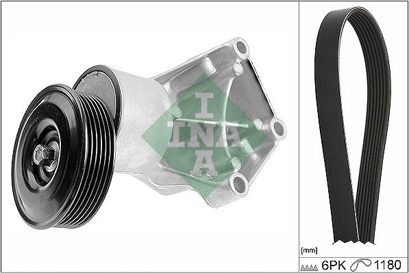 Schaeffler INA 529 0220 10 V-Ribbed Belt Set