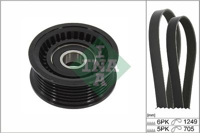 V-Ribbed Belt Set Schaeffler INA 529 0451 10