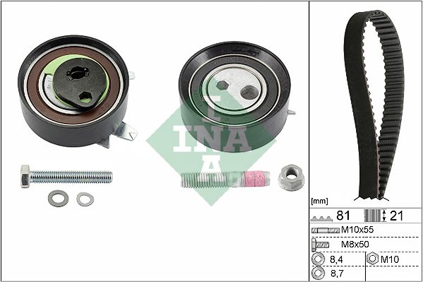 Schaeffler INA 530 0062 10 Timing Belt Kit