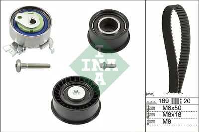 Timing Belt Kit Schaeffler INA 530 0078 10