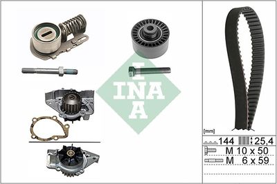 Water Pump & Timing Belt Kit Schaeffler INA 530 0115 30