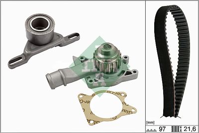 Water Pump & Timing Belt Kit Schaeffler INA 530 0133 30