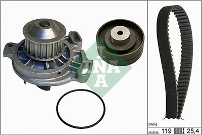 Water Pump & Timing Belt Kit Schaeffler INA 530 0152 30