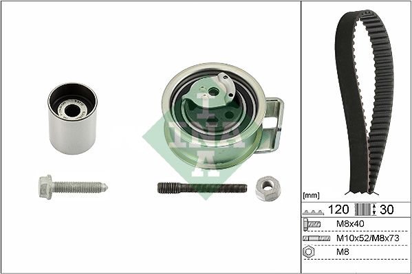 Schaeffler INA 530 0176 10 Timing Belt Kit