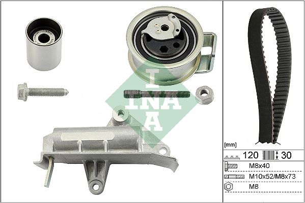 Schaeffler INA 530 0177 10 Timing Belt Kit