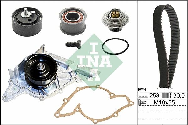 Schaeffler INA 530 0178 30 Water Pump & Timing Belt Kit