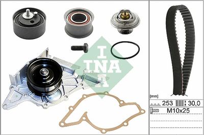 Water Pump & Timing Belt Kit Schaeffler INA 530 0178 31
